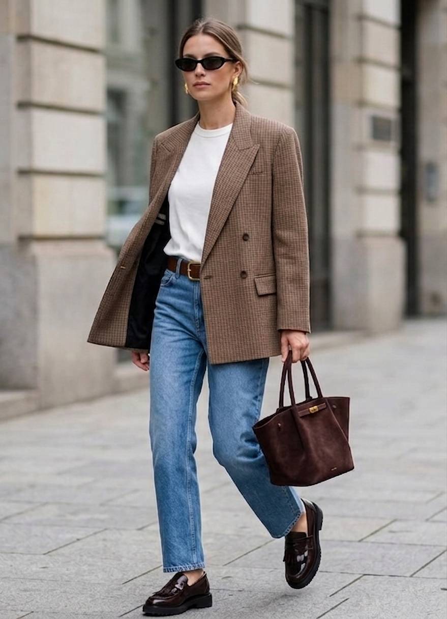 Classic Tailoring Meets City Denim