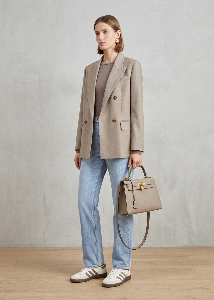Denim Meets Tailoring: A Quiet Luxury Edit