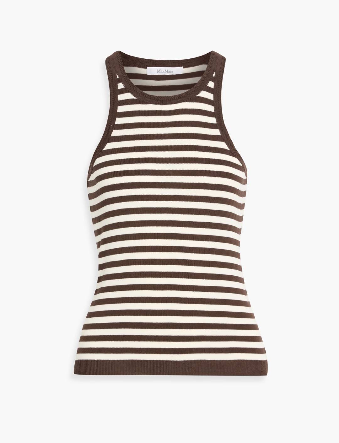 Max Mara Striped Tank Top