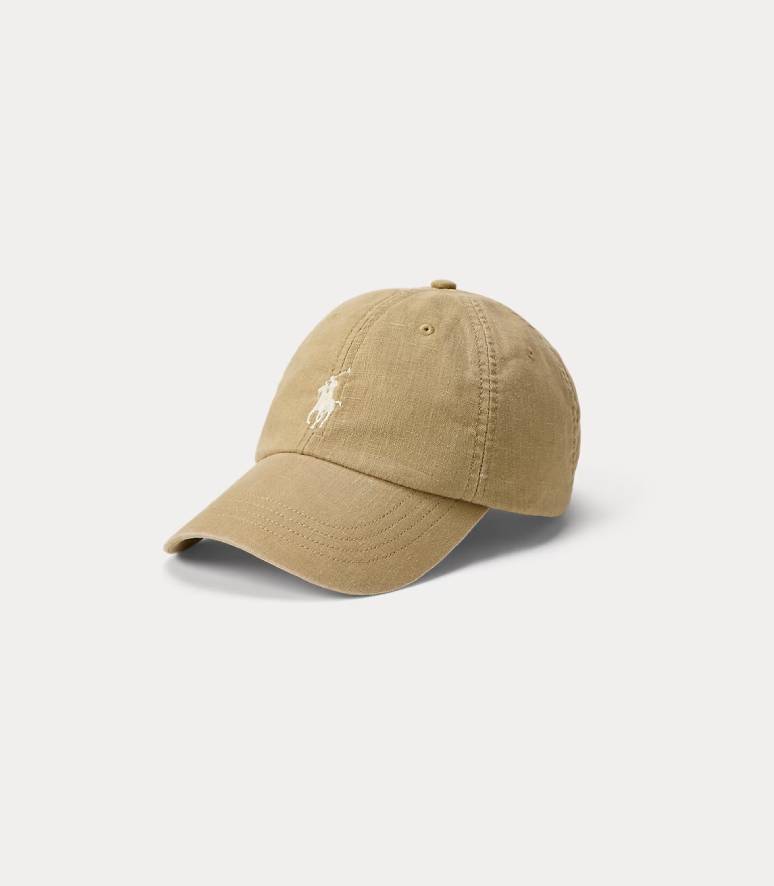 Ralph Lauren Linen Ball Cap